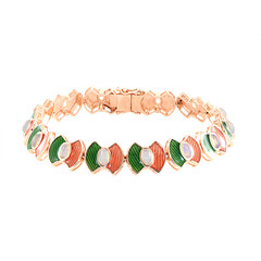 Brazalete en plata con Ópalo de Welo (Adela Silber)