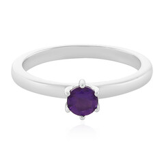 Anillo en plata con Amatista