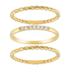 Anillo en plata con Topacio blanco