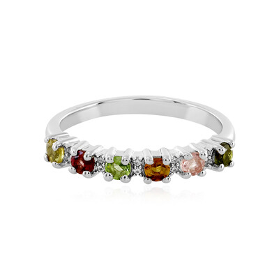 Anillo en plata con Turmalina
