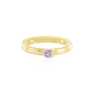 Anillo en plata con Tanzanita