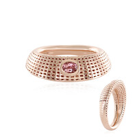 Anillo en plata con Turmalina rosa (SAELOCANA)