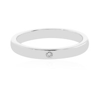 Anillo en plata con Diamante I2 (H)