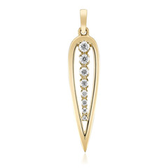 Colgante en oro con Diamante SI1 (G)