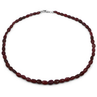 Collar en plata con Rubí