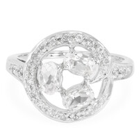 Anillo en plata con Goshenita