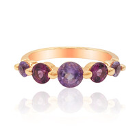 Anillo en plata con Amatista