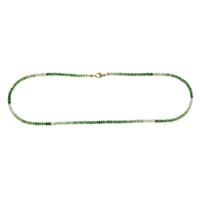 Collar en oro con Tsavorita de Tanzania (CUSTODANA)
