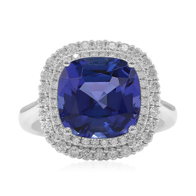Anillo en oro con Tanzanita AAA (CIRARI)