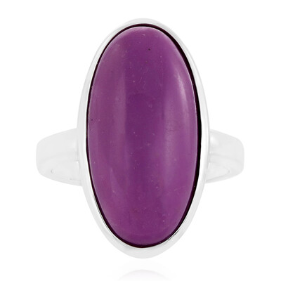 Anillo en plata con Fosfosiderita