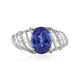 Anillo en oro con Tanzanita AAA (de Melo)