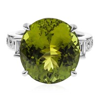Anillo en oro con Turmalina Paraíba (CIRARI)