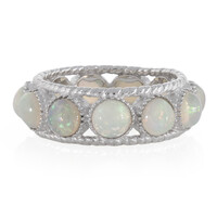 Anillo en plata con Ópalo de Welo