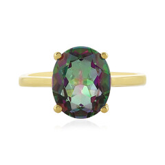 Anillo en plata con Cuarzo místico
