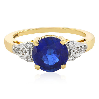 Anillo en oro con Cianita (Odyssey by Hannah)