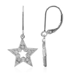 Pendientes en plata con Zircón