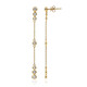 Pendientes en oro con Diamante SI2 (H) (CIRARI)