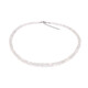 Collar en plata con Piedra de Luna arcoíris