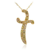Collar en oro con Diamante fancy SI2 (CIRARI)