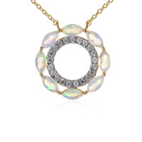 Collar en plata con Ópalo de Welo