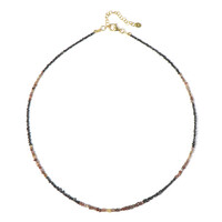 Collar en plata con Diamante negro