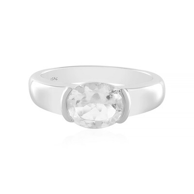 Anillo en plata con Petalita