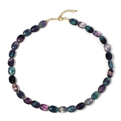 Collar en plata con Fluorita