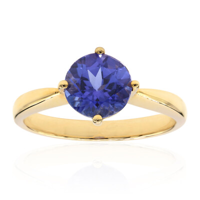 Anillo en oro con Tanzanita AAA (CIRARI)
