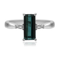 Anillo en oro con Indicolita (CIRARI)
