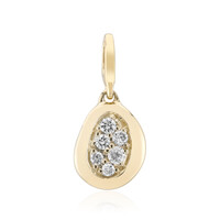 Colgante en oro con Diamante SI1 (G)