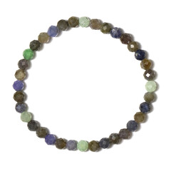 Brazalete con Tanzanita sin calentar
