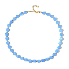 Collar en plata con Cuarzo agua