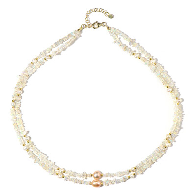 Collar en plata con Ópalo de Welo