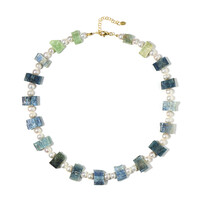 Collar en plata con Cianita