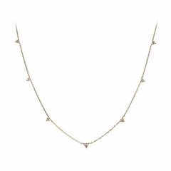 Collar en oro con Diamante SI1 (H)