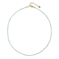 Collar en plata con Apatita azul