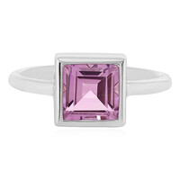 Anillo en plata con Amatista Rosa de Francia