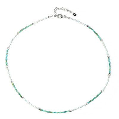Collar en plata con Turquesa
