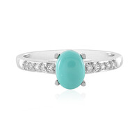 Anillo en plata con Turquesa