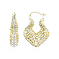 Pendientes en oro con I1 (I) Diamante (Ornaments by de Melo)