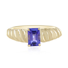 Anillo en oro con Tanzanita AAA (de Melo)