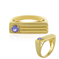 Anillo en plata con Tanzanita