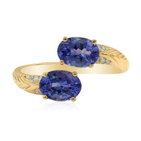 Anillo en oro con Tanzanita AAA (CIRARI)