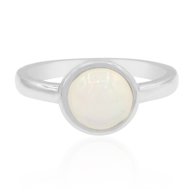 Anillo en plata con Ópalo de Welo