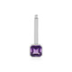 Colgante en plata con Amatista de Siberia (MONOSONO COLLECTION)