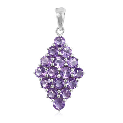 Colgante en plata con Amatista Rosa de Francia