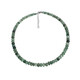 Collar en plata con Cuarzo fresa verde