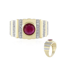 Anillo en oro con Rubí de Madagascar (de Melo)