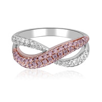 Anillo en oro con Diamante rosa I1 (CIRARI)