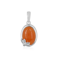 Colgante en plata con Cornalina